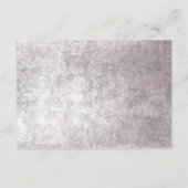 ゴシックブラック&ブルゴーニュスカル&スパイダー披露宴 エンクロージャーカード (裏面)