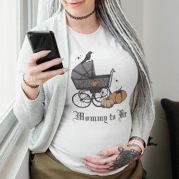 ゴシックブラックAベビーは醸造秋ベビーシャワー トライブレンドTシャツ