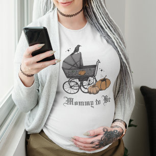 ゴシックブラックAベビーは醸造秋ベビーシャワー トライブレンドTシャツ