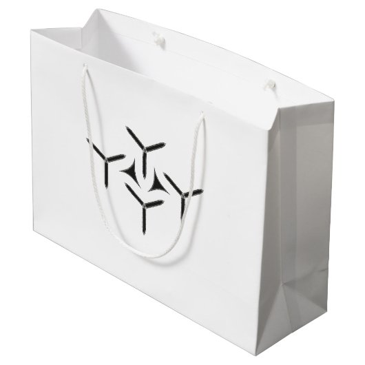 ゴシックブレード大抱き枕 ラージペーパーバッグ (裏面アングル)