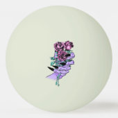 ゴシックブーケピンポンボール 卓球ボール (正面)