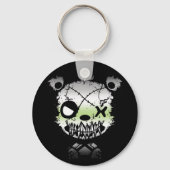 ゴシックプライド旗色付きクマ キーホルダー (裏面)