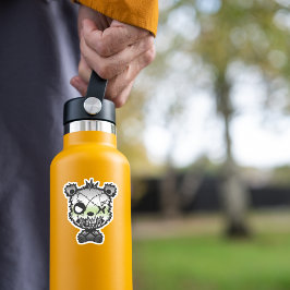 ゴシックプライド旗色付きクマ シール