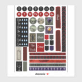 ゴシックプランナーシール シール (シート)