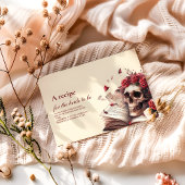 ゴシックプリンセスの新しい章が始まる ブライズシャワー レシピ エンクロージャーカード