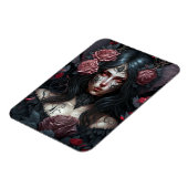 ゴシックプリンセスゴシックファンタジーアートマグネット マグネット (左側)