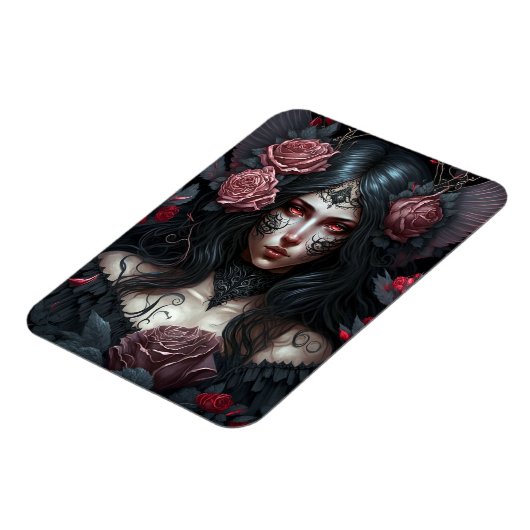 ゴシックプリンセスゴシックファンタジーアートマグネット マグネット (左側)