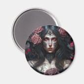 ゴシックプリンセスゴシックファンタジーアート マグネット (正面/裏面)