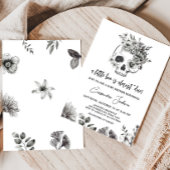 ゴシックベイビーシャワー 招待状