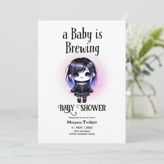 ゴシックベビーガールはブルーイングヴァンパイアこうもりゴシック 招待状 (スタンド正面)