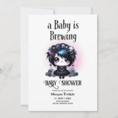 ゴシックベビーガールは醸造かわいいアニメゴシック 招待状 (正面)