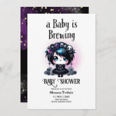 ゴシックベビーガールは醸造かわいいアニメゴシック 招待状 (正面/裏面)