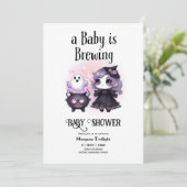 ゴシックベビーガールズブルーイングウィッチ幽霊クールドロン 招待状 (スタンド正面)