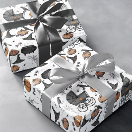 ゴシックベビーキャリッジハロウィーン ラッピングペーパー