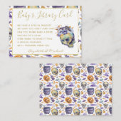 ゴシックベビー図書図書リクエストスカルハロウィーン エンクロージャーカード (正面/裏面)