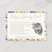 ゴシックベビー図書図書リクエストスカルハロウィーン エンクロージャーカード (正面)