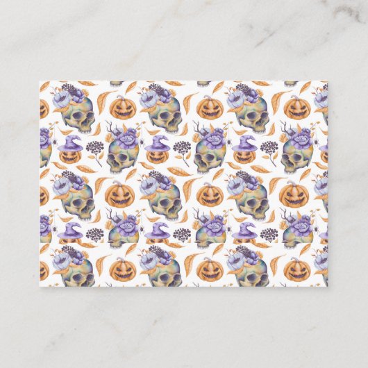 ゴシックベビー図書図書書依頼カボキンハロウィーン エンクロージャーカード (裏面)