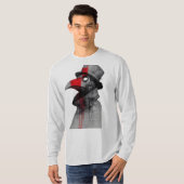 ゴシックペスト医師トラッシュポルカ長袖 Tシャツ (正面フル)