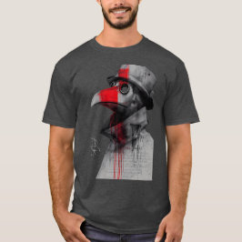 ゴシックペスト医師トラッシュポルカTシャツ Tシャツ