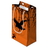 ゴシックホラーベビーシャワー スモールペーパーバッグ (正面アングル)