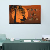 ゴシックホラーベビーシャワー 横断幕 (トレードショー)