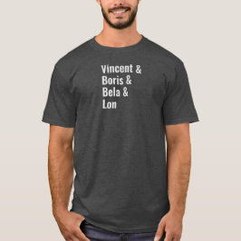 ゴシックホラー映画の本当のキング。 Tシャツ