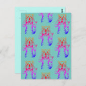 ゴシックホラー猫ドラマ，誰かがリトアニアを動かした ポストカード (正面/裏面)