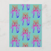 ゴシックホラー猫ドラマ,誰かがリトアニアを動かした ポストカード (正面)