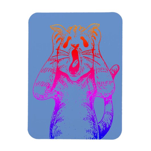 ゴシックホラー猫ドラマ，誰かがリトアニアを動かした マグネット (縦)