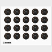 ゴシックホラー ハロウィン ラウンドシール (シート)