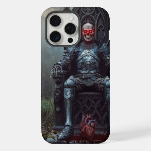 ゴシックホラーiPhone 15 Pro Maxケース iPhoneケース (裏面)