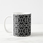ゴシックホワイトマグカップ コーヒーマグカップ (左)