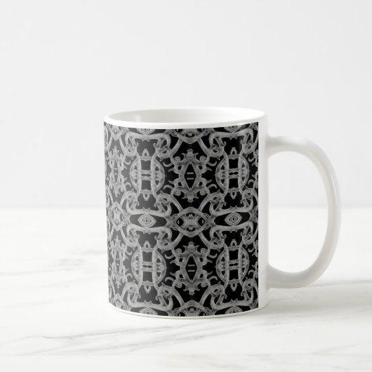 ゴシックホワイトマグカップ コーヒーマグカップ (右)