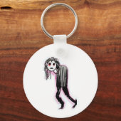 ゴシックボタンのキーチェーン キーホルダー (正面)