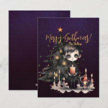 ゴシックボーイクリスマスツリークリスマス