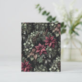 ゴシックポインセチアリースフェスティバルスクラップブック紙 (スタンド正面)