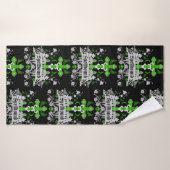 ゴシックポストパンクファッションアクセサリー バスタオル (バスタオル)