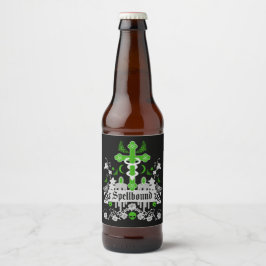 ゴシックポストパンクファッションアクセサリー ビールラベル