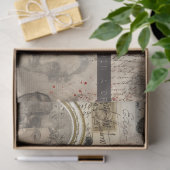 ゴシックポーハロウィーンデス&エフエメラティッシュペーパー 薄葉紙 (ギフト)