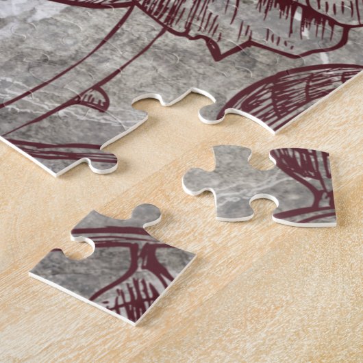 ゴシックマカベビクトリアンルスカル&デスエフエメラ ジグソーパズル (側面)