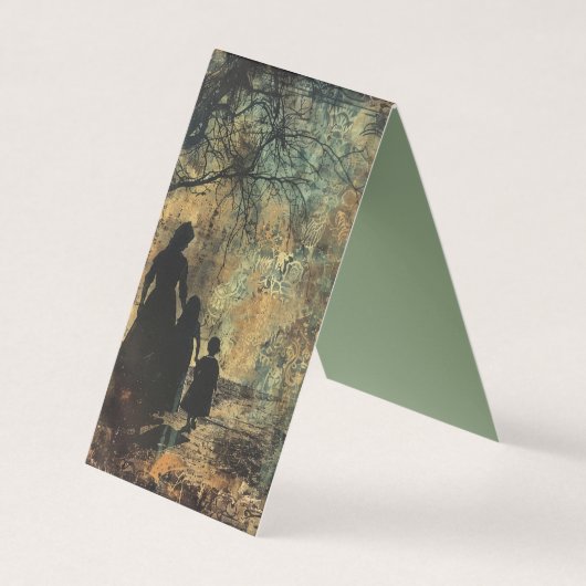 ゴシックマザーシリーズデザイン #9 名刺 (正面)