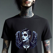 ゴシックマンエンジェルダークファンタジーアート