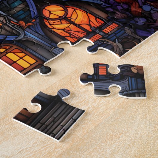 ゴシックマンションハロウィーンジグソーパズル ジグソーパズル (側面)