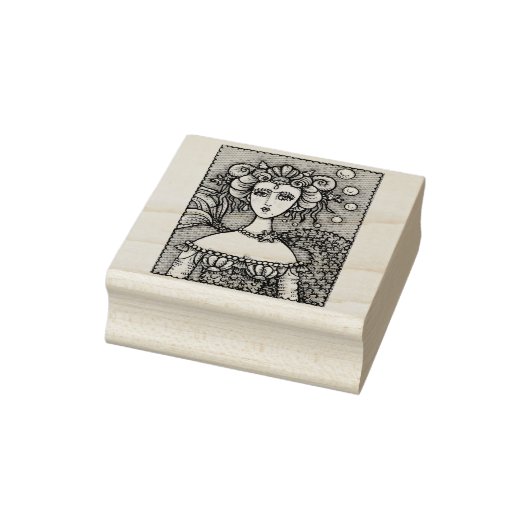 ゴシックマーメイドファンタジーゴム印カスタマイズ* ラバースタンプ (スタンプ)