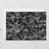 ゴシックマーメイド | すべてが甘いわけではない ツリー トリム パーティ 招待状 (裏面)