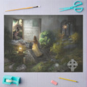 ゴシックムーディファンタジーデコペティッシュペーパー 薄葉紙 (クラフト)