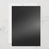 ゴシックムーディーホワイトピーオニーの結婚式 招待状 (裏面)