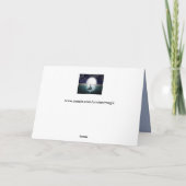 ゴシックムーンエンジェルグリーティングカード カード (裏面)