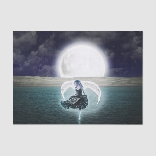 ゴシックムーンエンジェルティッシュペーパー 薄葉紙 (正面)