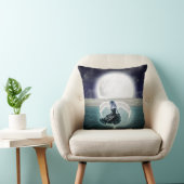 ゴシックムーンエンジェル枕 クッション (椅子)